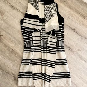 VINCE cashmere sleeveless long cardigan size XS